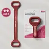Corda de Puxar de Oito Caracteres Puxador de Silicone Exercício em Casa Yoga Faixa de Resistência Antiderrapante Abridor de Ombros Ferramenta para Costas Bonitas Faixa Elástica