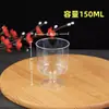 Mesa de Postres Vasos Desechables Copas para Pudín Vasos para Malteada Mousse Copas para Helado Vino Tinto Champaña Plástico Transparente