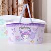 Kulomi Big Ear Dog Bath Basket Cesta de lavagem portátil Novo dormitório Banheiro Suprimentos Cesta de armazenamento