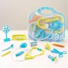 Caixa de ferramentas infantil Amazon transfronteiriça de 11 peças brinquedos infantis casa infantil brinquedos de reparo montagem de parafusos