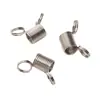 Clip de resorte Anillo de llavero de resorte Materiales hechos a mano para bricolaje Accesorios de colgante de llave para muñeca Materiales