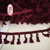 En Stock 30 Colores Encaje de Escoba Cifrado Textil para el Hogar Cortina Mantel Camino de Mesa Alfombra Accesorios Venta Directa de Fábrica