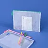 Bolsa con cierre de cremallera de PVC logo personalizado fábrica impermeable transparente 30 micras almacenamiento bolsa para cosméticos ropa empaque de plástico