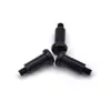 Tornillos de Paso de Cabeza Plana Ranura de Cruz Personalizados al por Mayor Acero al Carbono Zinc Negro Rosca M5 Grado de Alta Resistencia Tornillos Resistentes al Desgaste
