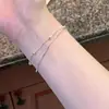 Pulsera de Aleación, Pulsera Sencilla de Hueso de Serpiente de Doble Capa para Mujer, Lujo Ligero, Nicho, Exquisita, Versátil, Elegante, Joyería de Alta Gama