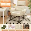 Sillón reclinable para sofá perezoso dos en uno para sentarse y dormir oficina puede reclinarse puede dormir persona soltera plegable silla para siesta en la hora del almuerzo silla para dormitorio