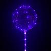 Nuevo globo de onda roja de internet de 20 pulgadas, globo luminoso, suministro para puesto de mercado nocturno para impulsar regalos, juguetes luminosos al por mayor