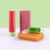 Material de embalagem para creme de protetor solar sólido tubo vazio para bastão de protetor solar, corretivo, creme de blush bastão de blush de dupla finalidade caixa plástica