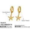 Pendientes colgantes de estrella con circonita de diamantes completos, modernos y versátiles, estilo europeo y americano, pendientes personalizados de acero inoxidable con borlas de lujo ligero