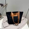 Bolso de Lona Bolso de Gran Capacidad para Mujer 2025 Nuevo Bolso Tote Popular de Este Año para Ir al Trabajo Casual Bolso Bandolera de Hombro