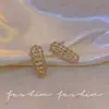 Pendientes Geométricos de Perla y Circonita Coreanos para Mujer, Estilo Trendy de Influencer, Accesorios Versátiles de Moda Minimalista para Orejas