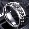 Celebridade da Internet Anel Abridor de Garrafa de Cerveja Feminino Estilo Ins Corrente Rotativa Masculino Agressivo Estilo Hip Hop Social Colar de Casal Versátil Feminino