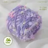 Hilo de arcoíris tejido a mano especial para bricolaje, nuevo estilo de hilo, ganchillo, pinzas para el cabello, sombreros, bufandas, bolsos, mantas de rosas, hojas