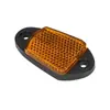 No. 9 Reflectores Laterales Izquierdo y Derecho para Patinete Eléctrico Cáscara Reflectante de Advertencia Nocturna para Patinete Maxg2 Accesorios de Pegatina Reflectante