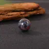 Bola de cristal de cuarzo rosa natural de 2 cm, ágata roja, accesorios para joyería DIY, adornos de feng shui transfronterizos