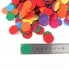 Accesorios DIY transfronterizos junta no tejida tela de fieltro disco de fondo redondo soporte para flores hecho a mano soporte de piezas parche