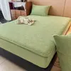 2026 Novo Lençol de Cama de Leite para Todas as Estações Capa de Cama Protetor de Colchão Acolchoado Espesso Cobertura Completa Impermeável à Prova de Urina