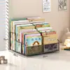 Estante de Mesa para Livros Ilustrados Infantis Caixa de Armazenamento de Livros de Mesa Prateleira Superior de Mesa para Leitura de Bebê ao Lado da Cama