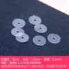 Separador de Perlas de Silicona Suave Antifricción para Collares y Pulseras Ágata Transparente Cristal Manualidades DIY