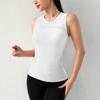 Fitness para Mujer Chaleco de Yoga Delgado de Secado Rápido Elástico Look Adelgazante Entrenamiento para Correr Ropa Exterior Sin Mangas Top Deportivo Verano