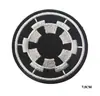 Parche bordado de la serie Star Wars, insignia de la Orden Jedi, parche de moral para mochila redonda, parche insignia