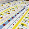 Tela de Popelina de Algodón Estampado Digital de 40 Hilos Dibujos Animados Algodón Puro Algodón Lavado Tela para Ropa de Casa de Bebé Tela para Pijamas