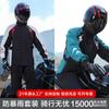 Conjunto de impermeable y pantalón de lluvia para motociclista, de cuerpo entero, dividido y resistente a la lluvia, para hombre, venta al por mayor.
