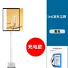 Caixa de Luz Vertical Luminous Draw-Paint Painel de Publicidade Painel de Exibição de Chão Externo Móvel Rack de Exibição para Entrada de Loja de Pôsteres com Carregamento