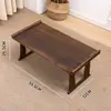 Mesa plegable tradicional, mesa de té estilo chino, mesa para mirador, mesa baja, mesa kang, mesa de té pequeña para tatami, mesa de cultura china, mesa para caligrafía en casa