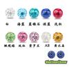 Bola de perforación de barro checo transfronterizo goteo de aceite recubierto bola de tornillo exterior labio clavo ceja clavo ombligo lengua clavo accesorios bola 14/16g