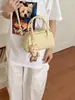 Bolsa Boston Estilo Girly Lindo de Nicho Nuevo Primavera/Verano 2026 Versátil para Viajes Casuales Bolso de Mano de Lujo Ligero para Mujer