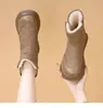 Venta Caliente Botas de Nieve para Mujer Invierno 2026 Estilo Nuevo Más Terciopelo Engrosado Zapatos de Algodón del Noreste Botas de Algodón Impermeables Antideslizantes Cálidas Botas Cortas