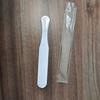 Cepillo de silicona suave y armonizado para micrófono facial, herramienta de belleza natural, palo de micrófono transparente grande