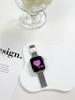Adecuado para applewatch8 Winnie the Pooh milannis metal magnético Apple 7 reloj correa color estrella