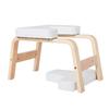 Taburete de Inversión de Yoga de Madera de Haya para Comercio Exterior Transfronterizo Silla de Fitness Multifuncional Taburete Auxiliar de Yoga para el Hogar Dropshipping