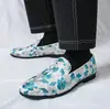 Sapatos Mocassins Slip-On de Tamanho Grande Transfronteiriços 2026 para Todas as Estações Sapatos Masculinos de Couro Moda Sapatos Casuais Mocassins Estilosos Tendência