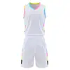 Fornecimento Direto da Fábrica Esportes de Lazer ao Ar Livre Uniformes de Basquete Americano Conjunto Masculino e Feminino Uniformes de Treinamento Competição Equipe Secagem Rápida Respirável