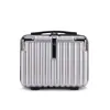 Estuche de Maquillaje Portátil, Bolso de Almacenamiento de Cuidado de la Piel y Maquillaje de Gran Capacidad de Moda para Viajes 14 pulgadas