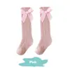 Calcetines Altos de Encaje Blanco Finos de Verano para Bebé, Hasta la Rodilla, Anti-Mosquitos, Calcetines Largos para Bebé Recién Nacido para Niñas