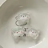 Estrella Transparente Nube Oso Accesorios de Resina DIY Funda para Teléfono Móvil Cabeza de Pegamento de Crema Tocado Caja de Almacenamiento para Taza de Agua Parche