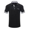 Nova Roupa de GOLFE de Verão Masculina Camiseta de Manga Curta de GOLFE Jersey de GOLFE Slim Fit