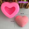 Molde de Silicona DIY 3D Estéreo Forma de Estrella de Amor Doblar a Mano Molde para Caramelo Pastel Herramienta para Doblar Caramelo Molde para Jabón