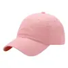 Gorra de Béisbol de Ala Ancha, Algodón Puro Lavado, Color Sólido, Corona Suave, Sombrero de Sol para Adultos, Gorra Unisex, Estilo Moda Coreana