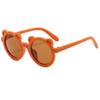 Nuevas gafas de sol infantiles estilo coreano ins moda marco redondo retro gafas de sol para niños bebé moda fábrica en stock venta al por mayor