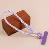 Lanyard corto para teléfono móvil del fabricante original, tejido Morandi reforzado anti-pérdida, logo personalizado, regalo corporativo al por mayor