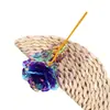 Flor Eterna de Lámina de Oro de Color Flor Artificial Regalo para Enamorados Regalo para el Día del Maestro Aniversario Flor Eterna Individual
