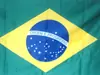 [Fábrica de bandeiras] Bandeira do Brasil 48*48cm turbante bandeira da Copa do Mundo torcedores animados lenço quadrado