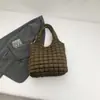 Bolso de Hombro Casual de Moda Retro 2025 Invierno Nuevo Casual Estilo Coreano Color Sólido Diamante Bolso de Mano para Viajes