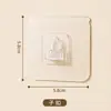 Gancho Adhesivo Fuerte Hebilla Esclava Sin Marcas Sin Perforaciones Multifuncional Baño Cocina Impermeable Colgante de Pared Doméstico Gancho Adhesivo Móvil