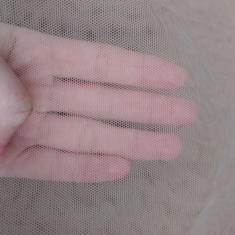 1码蕾丝假发制作发网 假发仿瑞士蕾丝网 透明裸色2